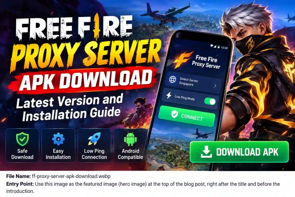 FF Proxy Server APK latest version